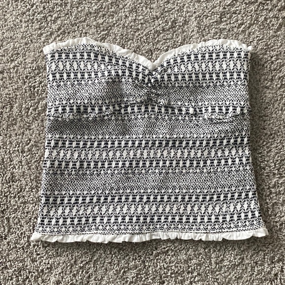 Anthropologie Tops - NWT Anthropologie Tube Stitched Crop Top